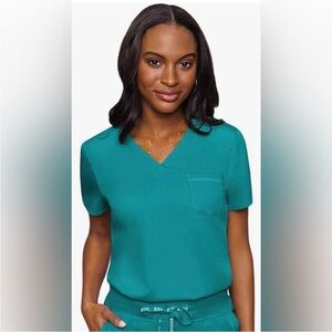 Med Couture Scrub Set - Color: Teal